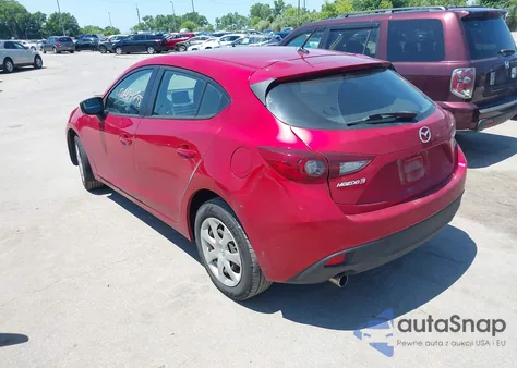 2015 Mazda Mazda3 I Sport from USA, damaged, VIN 3MZBM1K72FM193641